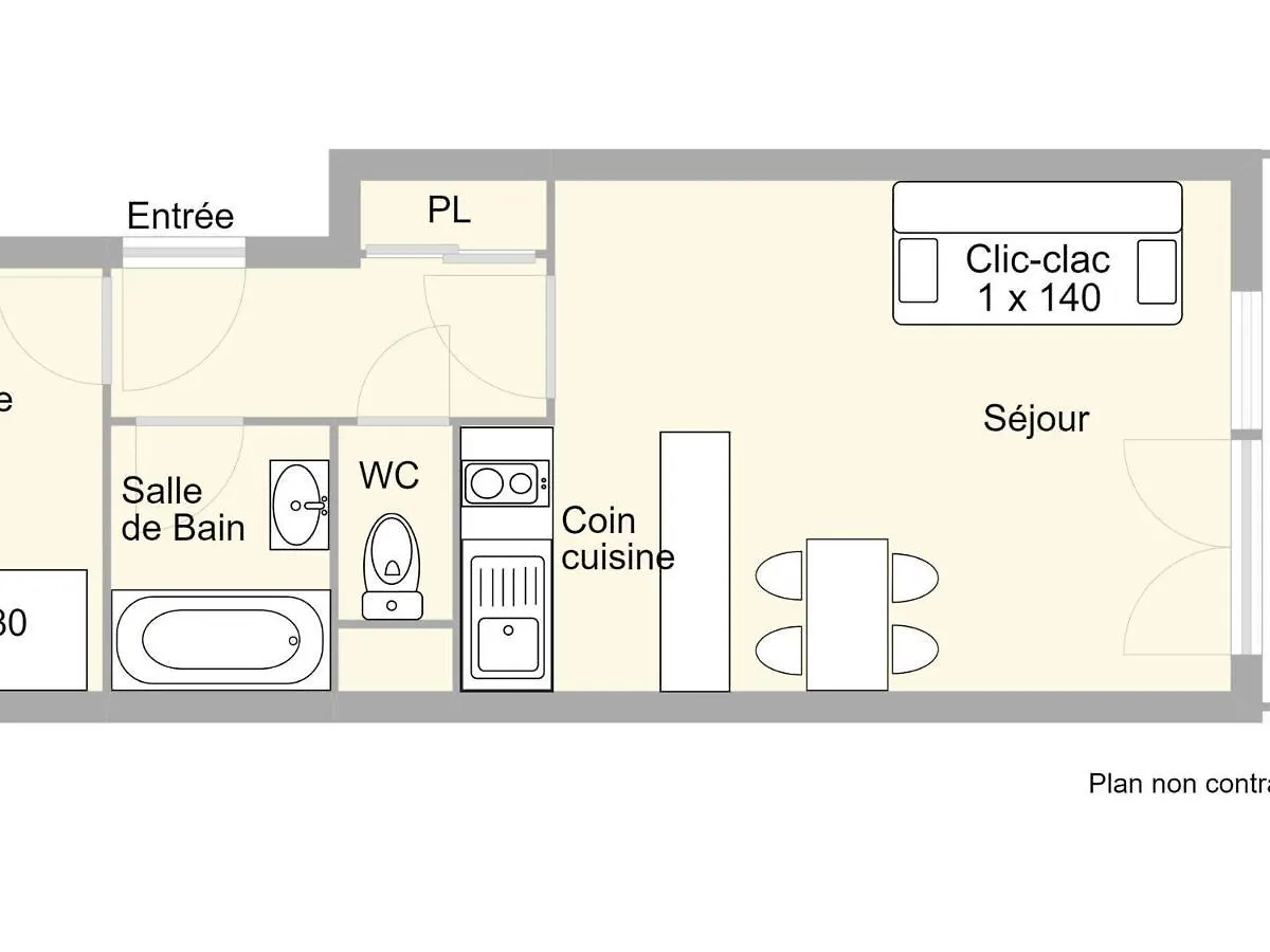 Appartement Cosy 2 Pieces Aux Saisies - 5 Pers, Centre Station, Balcon Sud - Fr-1-594-97 Hauteluce